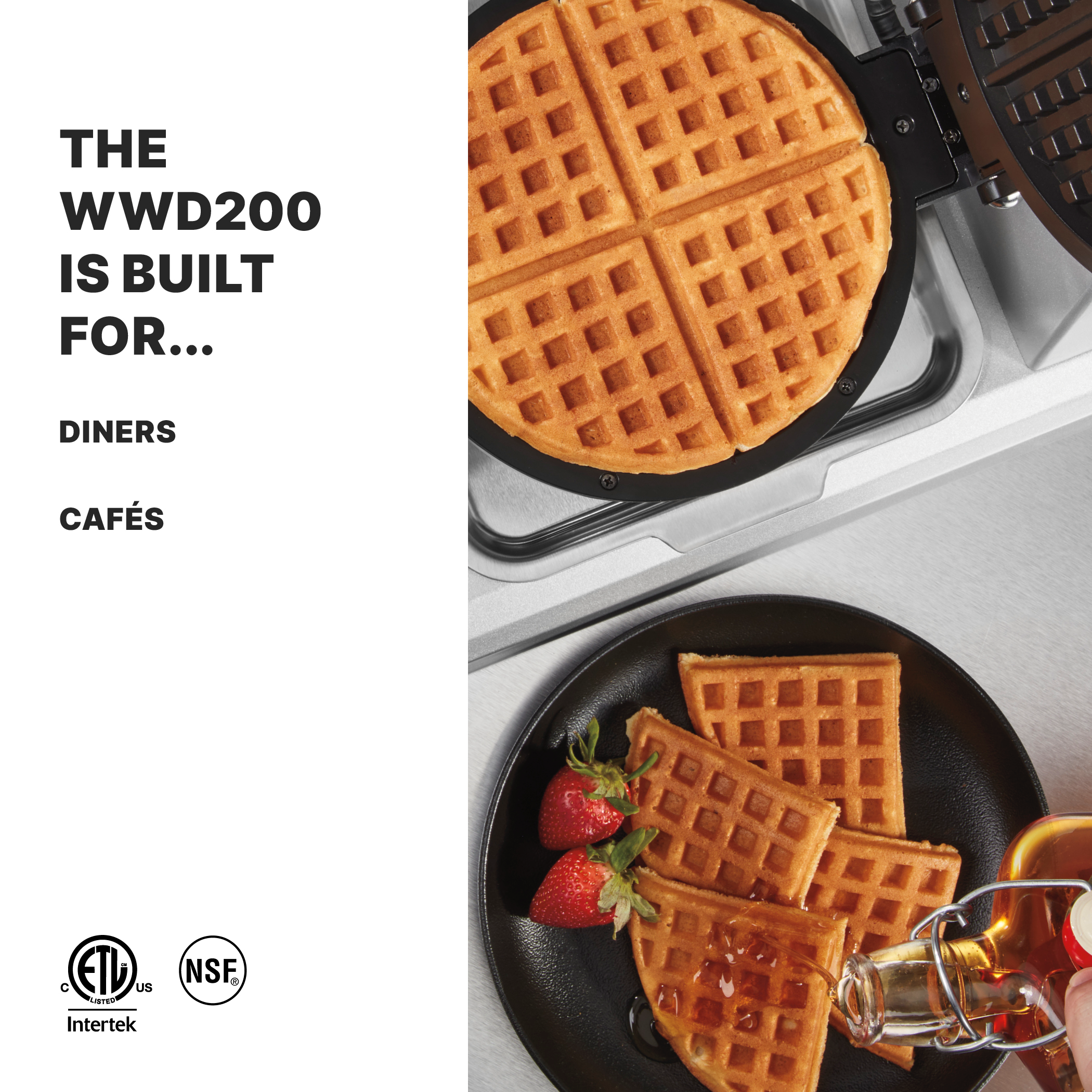 Double Classic Waffle Maker